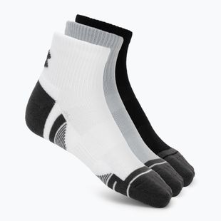 Socks Under Armour Perf Tech Qtr 3 pack mod gray/white/jet gray