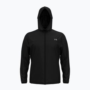 Men's running jacket Under Armour Velociti Storm Jacket black/reflective