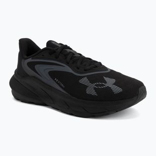 Men's running shoes Under Armour Turbulence 3 Storm black/castlerock/metallic gun metal
