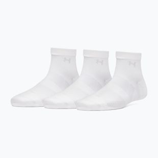 Women's socks Under Armour Vanish 3 Pack white/white/halo gray