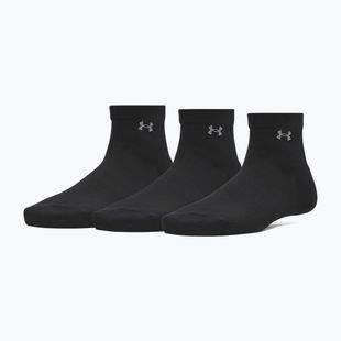 Women's socks Under Armour Vanish 3 Pack ultimate black/ultimate black/castlerock