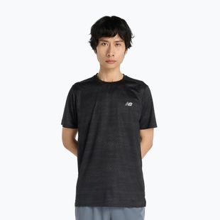 Men's running top New Balance Sport Essentials Printed black