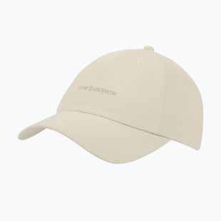 Women's baseball cap New Balance 6 Panel Linear Logo linen lin