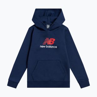 Children's sweatshirt New Balance BB Stacked Logo Hoodie nb navy