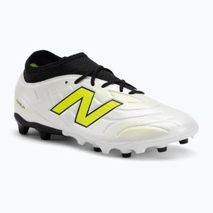 Children's football boots New Balance Tekela Team Low JR FG white