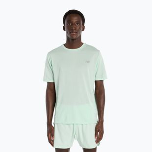 Men's T-shirt New Balance Athletics Run cosmic jade heather