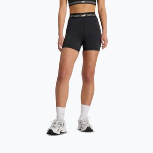 Women's shorts New Balance AC Fitted 5" black/white