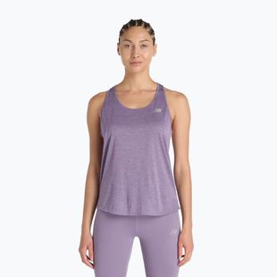 Women's T-shirt New Balance Athletics Tank candied violet heather