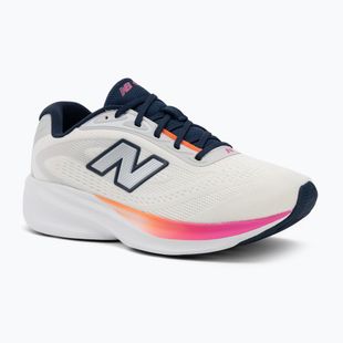 Women's running shoes New Balance Fresh Foam 680's V9 sea salt/tangerine heat/pink heat