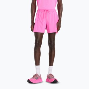 Men's shorts New Balance RC Seamless 5" pink heat