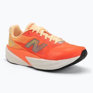 Men's running shoes New Balance FuelCell Rebel V5 tangerine heat/silver metallic