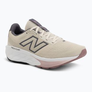 Women's running shoes New Balance Fresh Foam 520's V9 linen/neptune grey/rosewood