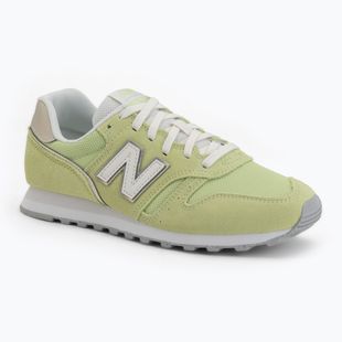 Women's shoes New Balance 373's V2 dry lime/dark silver metallic