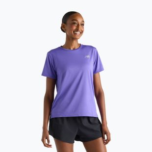 Women's running top New Balance Essentials electric purple