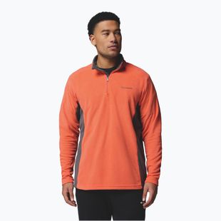 Men's fleece sweatshirt Columbia Klamath Range II HZ zing/shark