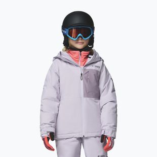 Children's ski jacket Columbia Holcomb Grove lavender pearl/shale purple