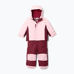 Children's ski set Columbia Buga IIi Set satin pink/rich wine