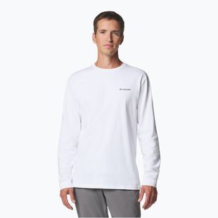Men's sweatshirt Columbia Explorers Canyon white/branded blanket