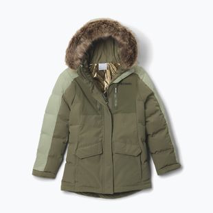 Children's insulated jacket Columbia Girl's Marquam Peak Fusion II stone green/safari