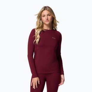 Women's thermal active sweatshirt Columbia Midweight Stretch rich wine