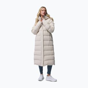 Women's down coat Columbia Amaze Puff Long Hooded dark stone