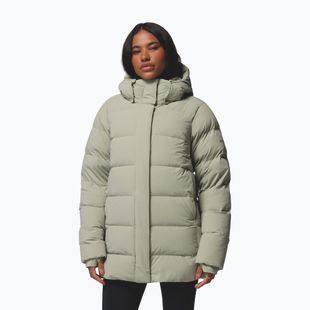 Women's down jacket Columbia Amaze Puff Mid Hooded safari