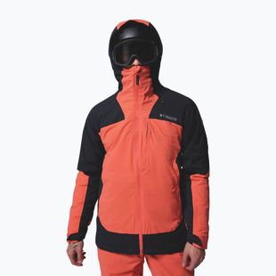 Men's ski jacket Columbia Cirque Bowl spice/spicy black/zing