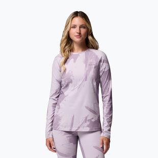Women's thermal active sweatshirt Columbia Omni-Heat Infinity Knit shale purple snowflight tonal