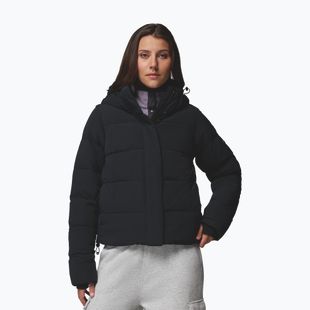 Women's down jacket Columbia Amaze Puff Hooded black