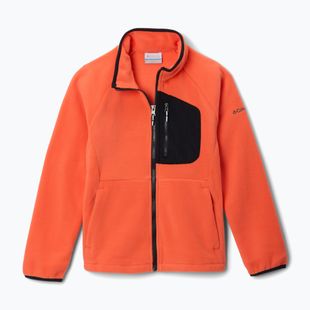 Children's fleece sweatshirt Columbia Fast Trek IV Fleece Full Zip zing/black