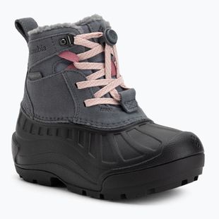 Children's snow boots Columbia Youth Powderbug Alpine graphite/pink haze