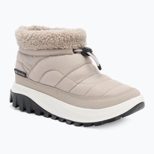Women's snow boots Columbia Snowtrot Shorty soft taupe/shark