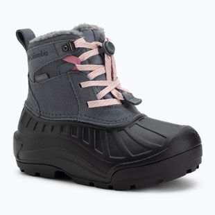 Children's snow boots Columbia Youth Powderbug Alpine graphite/pink haze
