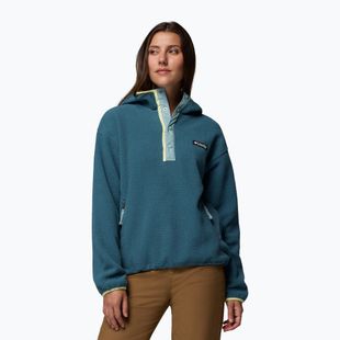 Women's fleece sweatshirt Columbia Helvetia II Hoodie everblue