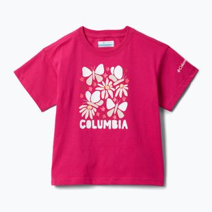 Children's T-shirt Columbia Mission Lake II SS Graphic guava pink/floral frenzy