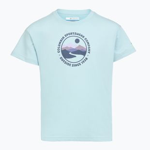 Children's T-shirt Columbia Mission Lake II SS Graphic marine light/bubbly scoped view