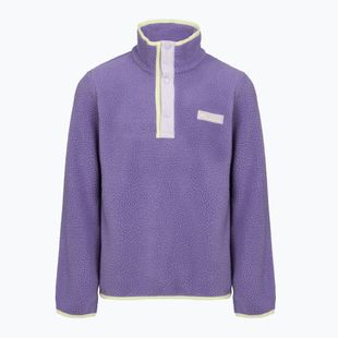 Children's fleece sweatshirt Columbia Halvetia II Half Snap Fleece stormwatch/lavender pearl