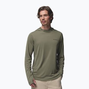 Men's trekking sweatshirt Columbia Zero Rules Lite Hoodie stone green
