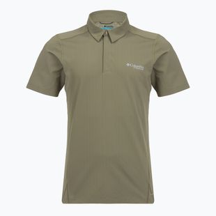 Men's T-shirt Columbia Diamond Peak Pro Polo stone green