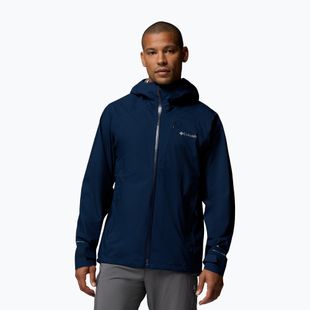 Men's softshell jacket Columbia Trailborne 2.5L collegiate navy