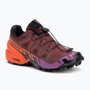 Salomon Speedcross 6 women's running shoes tawnyp/noctur/redora