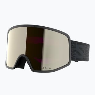 Ski goggles Salomon Sentry Pro OTG Sigma S3 black/sigma black gold