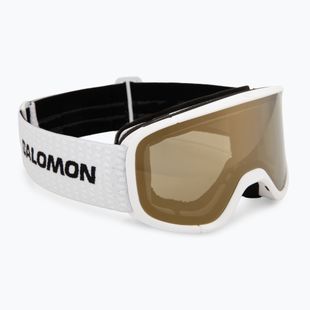 Children's ski goggles Salomon Lumi Acces Jr white/flash gold