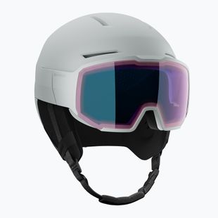 Ski helmet Salomon Osmo Pro Sigma Photo ice flow/sky blue