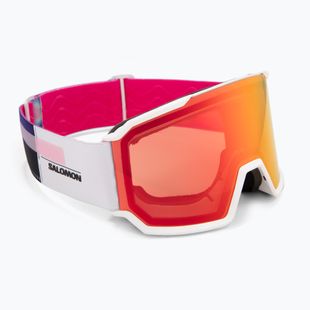 Ski goggles Salomon S/View 3 white/ml mid red