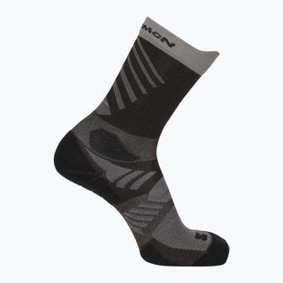 Socks Salomon Aero Crew black coffee/iron