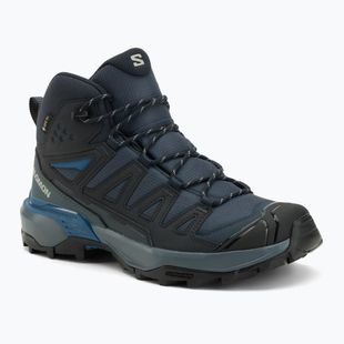 Men's trekking boots Salomon X Ultra 360 Mid GTX blue nights / dark navy / dark blue