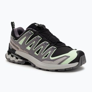 Women's running shoes Salomon XA PRO 3D V9 GTX black/patina green/gray violet