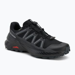 Men's running shoes Salomon Speedcross Peak GTX black/black/asphalt