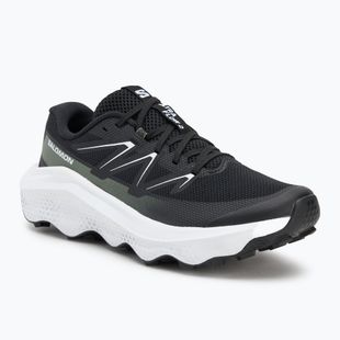 Men's running shoes Salomon Ultra Flow 2 black/white/agave green